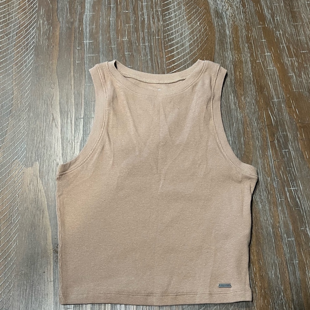 Brown Hollister High Neck Tank